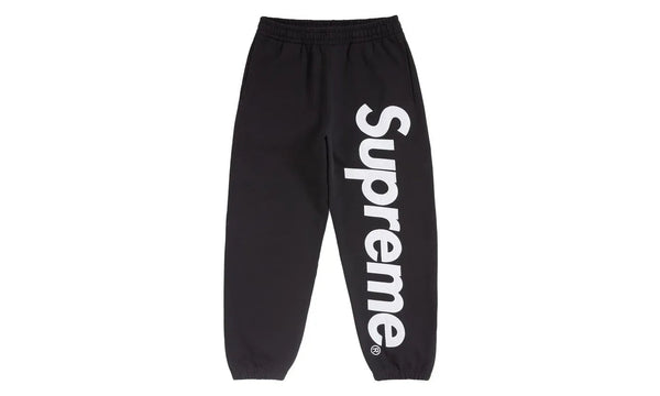 Supreme Satin Applique Sweatpant FW24 Black