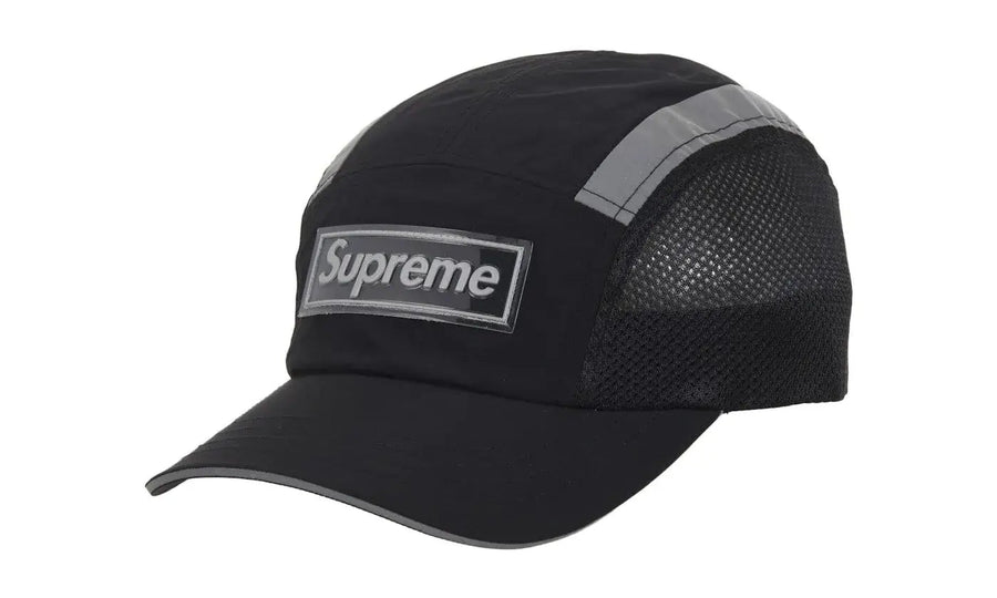 Supreme Supreme Side Mesh Camp Cap Black - widok główny z boku - Akcesoria