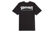Supreme Thrasher Harold Tee Black - widok z drugiego boku - Premium Quality