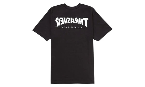 Supreme Thrasher Harold Tee Black - Supreme Thrasher Harold Tee Black - widok z drugiego boku - Premium Quality