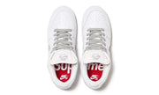 Supreme x Nike SB Dunk Low 94 White Metallic Silver - zdjęcie 3