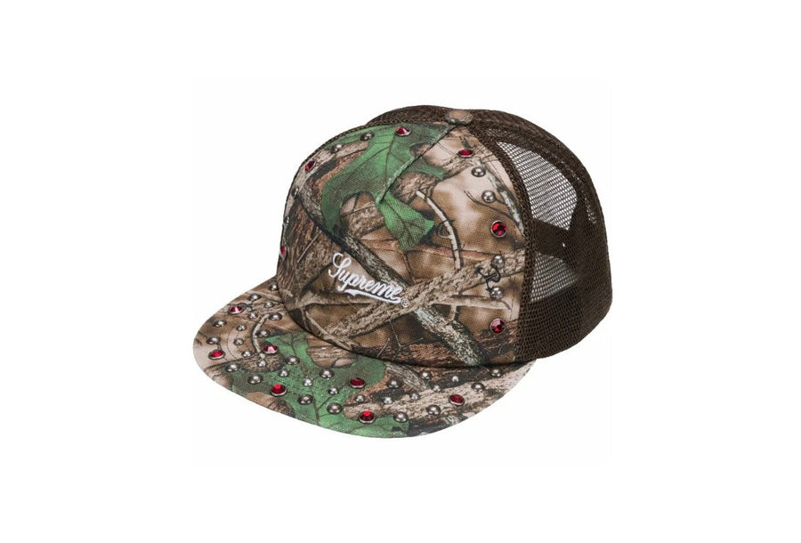Supreme Supreme b.b. Simon Studded Canvas 6-Panel TrueTimber HTC Fall Camo - widok główny z boku - Streetwear