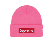 New Era x Supreme Box Logo Beanie Magenta (FW25)