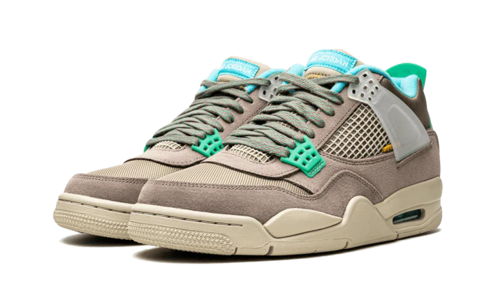 Kup oryginalne Air Jordan 4 Retro Union Taupe Haze DJ5718-242 - widok z drugiego boku - Sneakersy