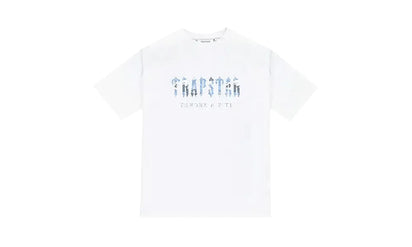 Trapstar Decode Tee Camo Blue White