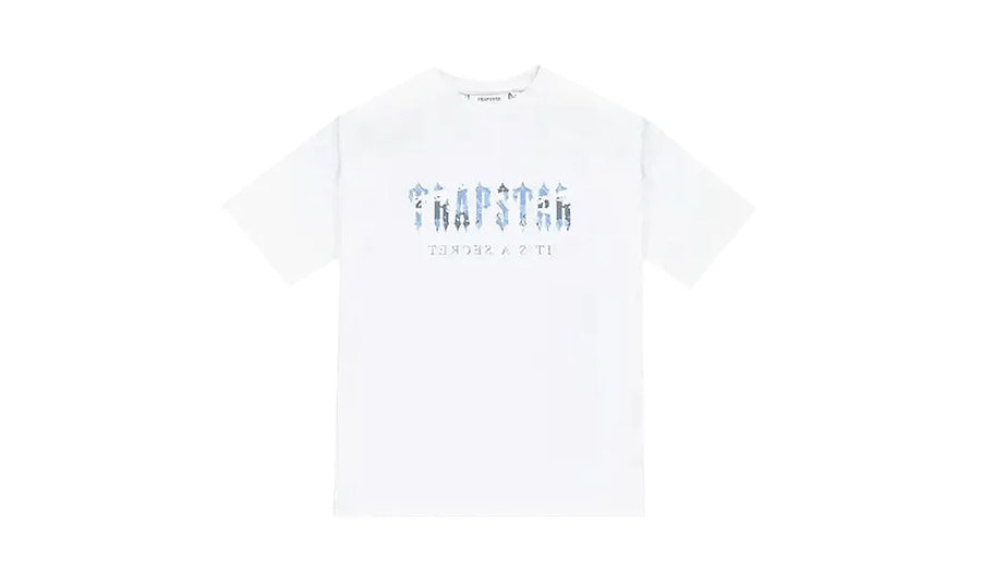 Trapstar Decode Tee Camo Blue White