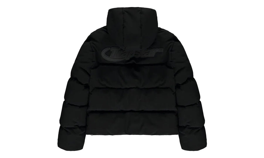 Trapstar Hyperdrive Technical Puffer Jacket Black/White - widok z drugiego boku - Premium Quality