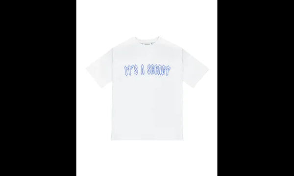 Trapstar It's A Secret Tee White Blue 2.0