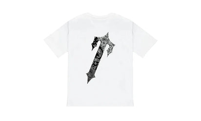 Trapstar Paisley Decode Monochrome Tee White - zdjęcie 2