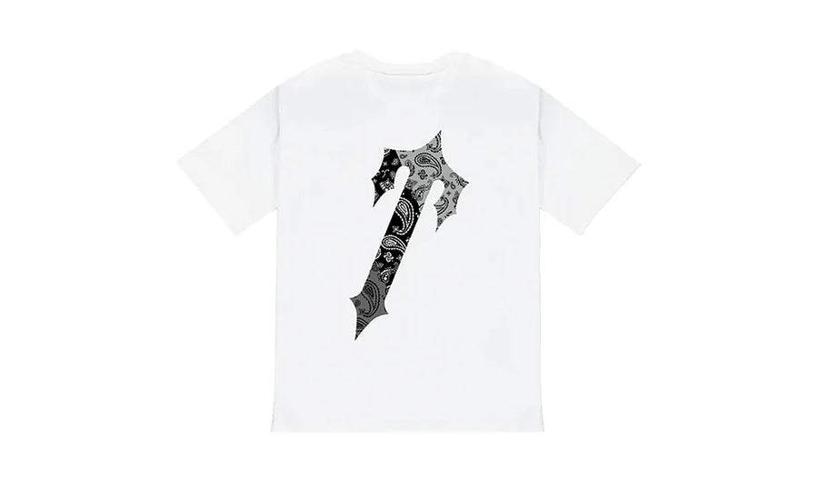 Trapstar Paisley Decode Monochrome Tee White - zdjęcie 2