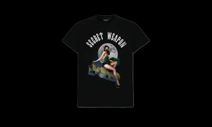 Trapstar Trapstar Secret Weapon Tee Black - widok główny z boku - Streetwear