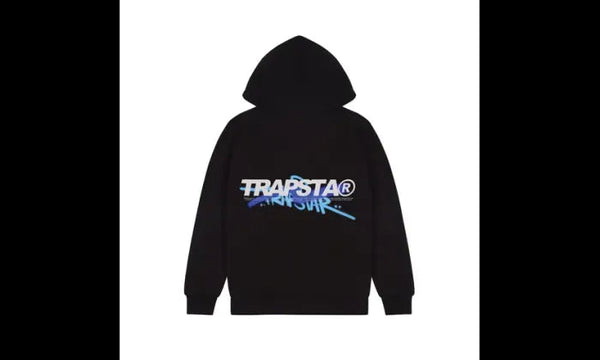 Trapstar Trespass Hoodie Black Blue