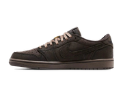 100% Oryginalne Air Jordan 1 Retro Low OG SP Travis Scott Velvet Brown - widok z tyłu - 2025.00 PLN