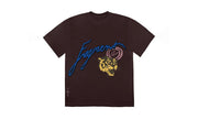 Travis Scott Travis Scott Cactus Jack For Fragment Icons Tee Brown - widok główny z boku - Streetwear