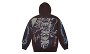 Travis Scott Cactus Jack For Fragment Skeleton Graffiti Full Zip Hoodie Multi - widok z drugiego boku - Premium Quality