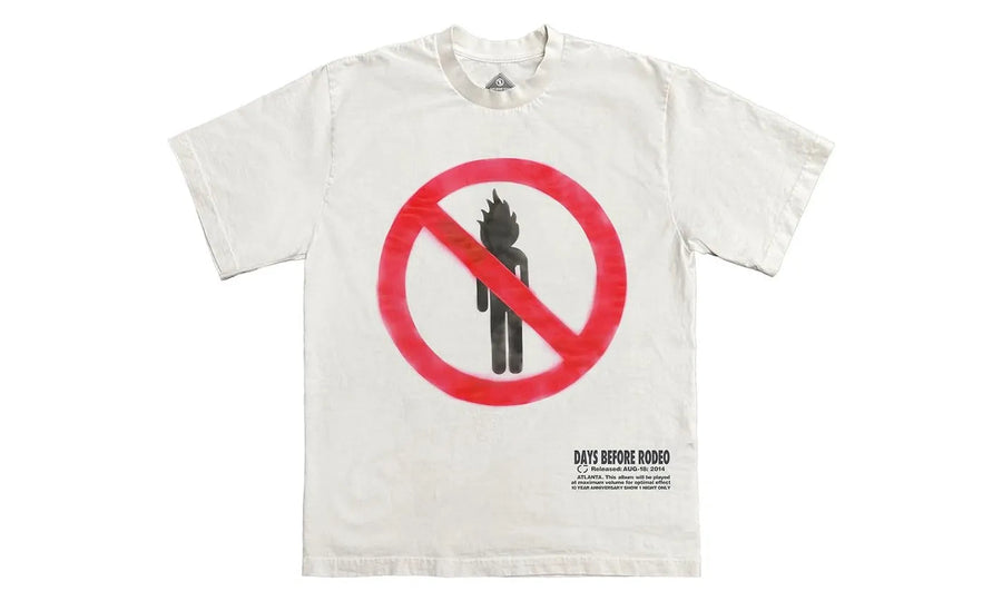 Travis Scott Travis Scott Rodeo Tee White - widok główny z boku - Streetwear