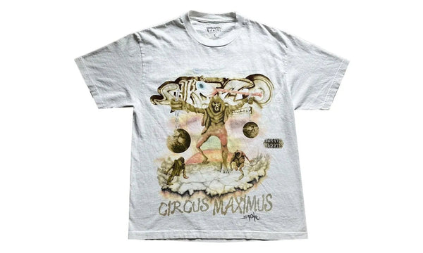 Travis Scott Utopia Tour Skitzo Circus Maximus Tee White