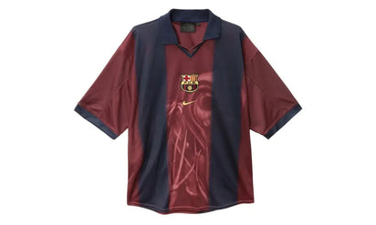 Nike Travis Scott x Nike x FC Barcelona Retro 2000/01 Home Skeleton Jersey Multicolor brązowo-biały - widok główny z boku | S