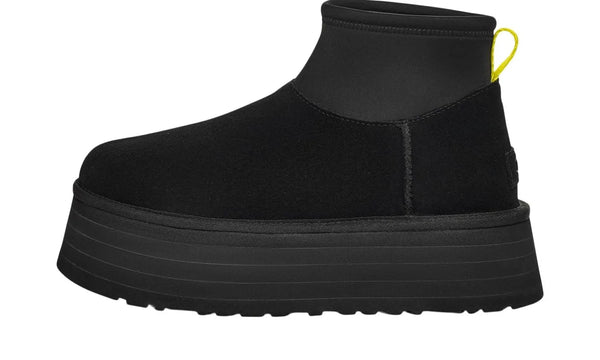 Classic Mini Dipper Boot Black Yellow