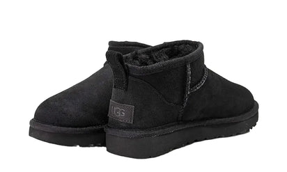 UGG Classic Ultra Mini Boot Black - zdjęcie 2