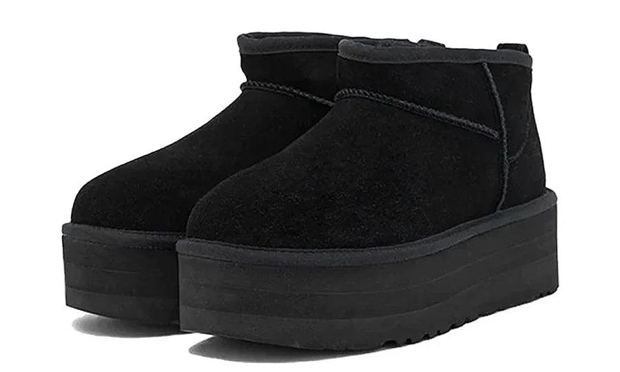 UGG Classic Ultra Mini Platform Black - zdjęcie 2