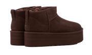 UGG Classic Ultra Mini Platform Burnt Cedar - widok z przodu - Rozmiary XS-XXL
