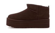 UGG UGG Classic Ultra Mini Platform Burnt Cedar - widok główny z boku - Streetwear