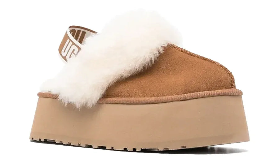 UGG Funkette Slipper Chestnut - zdjęcie 2