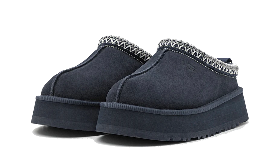Kup oryginalne UGG Tazz Slipper Eve Blue - widok z drugiego boku - Sneakersy