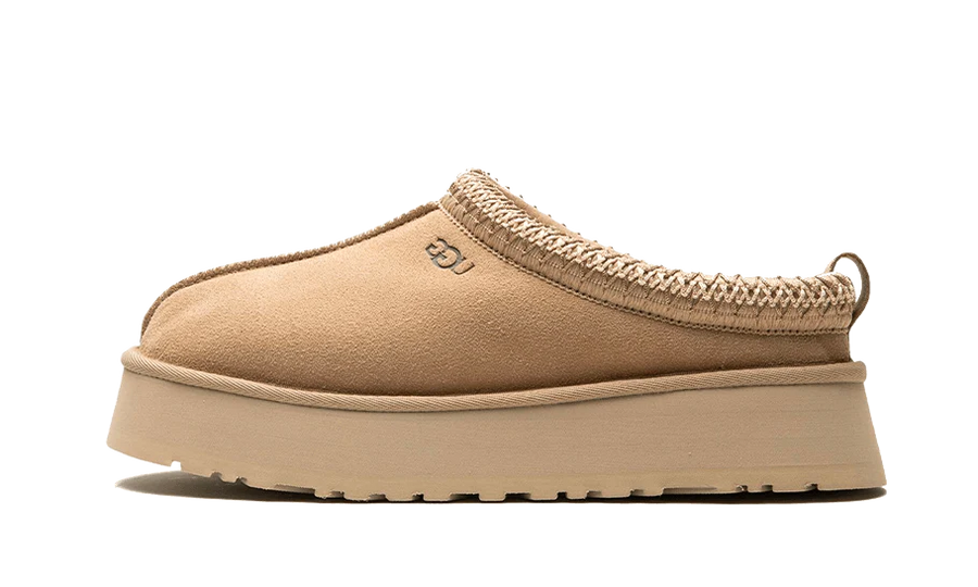 UGG UGG Tazz Slipper Sand biały-brązowy - widok główny z boku | Saturaise.com