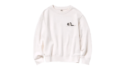 Uniqlo Longsleeve Sweatshirt KAWS White - widok główny z boku - Kolekcjonerska figurka