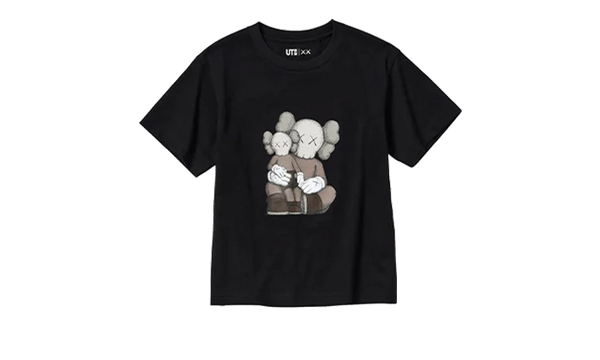 Uniqlo T-Shirt KAWS Black Graphic