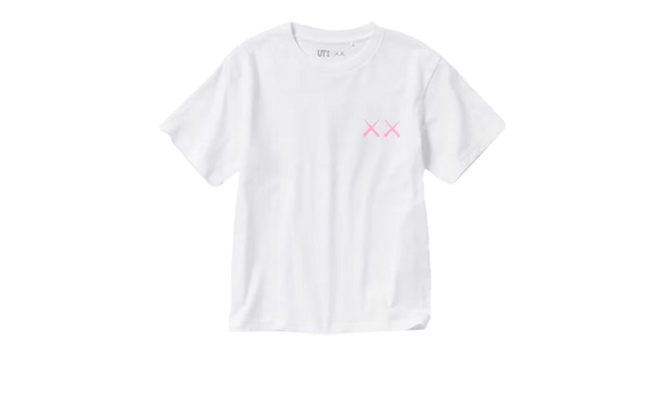 Uniqlo T-Shirt KAWS Pink Graphic - Kaws Uniqlo T-Shirt KAWS Pink Graphic - widok z drugiego boku - Limitowana edycja