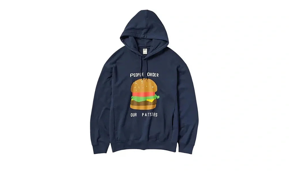 Uniqlo x CPFM Spongebob Squarepants Hoodie Navy