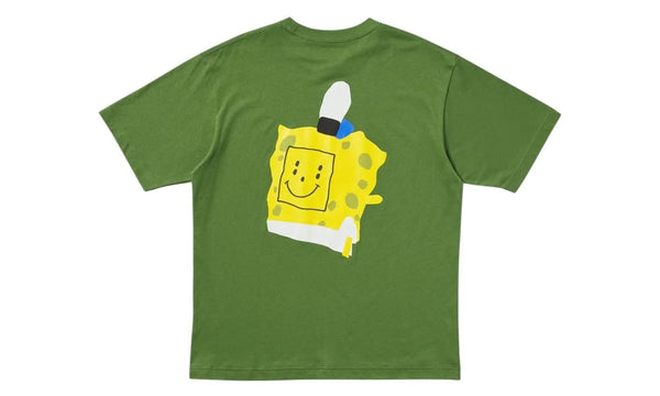 Uniqlo x CPFM Spongebob Squarepants UT Graphic T-Shirt Olive - Uniqlo x CPFM Spongebob Squarepants UT Graphic T-Shirt Olive - widok z drugiego boku - Premium Quality