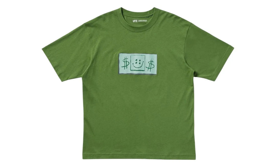 CPFM Uniqlo x CPFM Spongebob Squarepants UT Graphic T-Shirt Olive - widok główny z boku - Streetwear