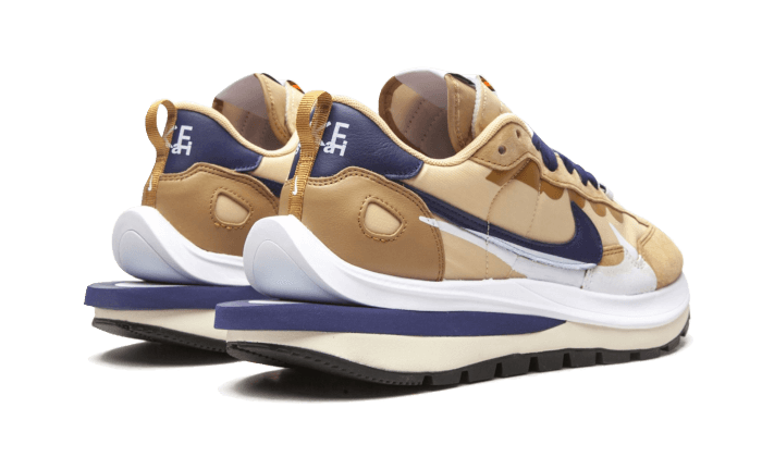Buty Sacai Vaporwaffle Sacai Tan Navy - widok z przodu - Rozmiary EU