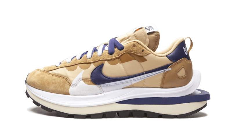 Sacai Vaporwaffle Sacai Tan Navy multi-color - widok główny z boku | Saturaise.com