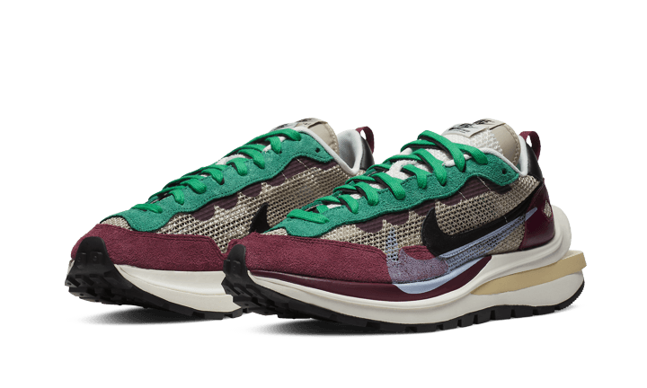 Kup oryginalne Vaporwaffle Sacai Villain Red Neptune Green - widok z drugiego boku - Sneakersy
