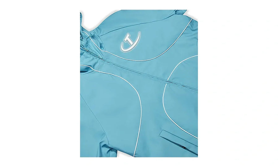 Wiatrówka Trapstar Hyperdrive Piped Padded Windbreaker – Teal - zdjęcie 3