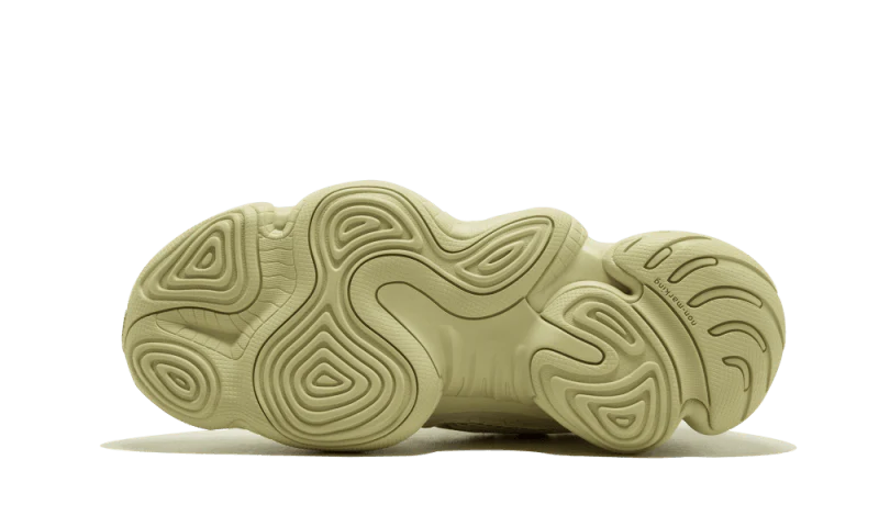 100% Oryginalne Yeezy 500 Desert Rat Super Moon Yellow - widok z tyłu - 970.00 PLN