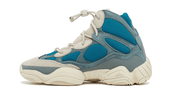 Yeezy Yeezy 500 High Frosted Blue niebieski - widok główny z boku | Saturaise.com