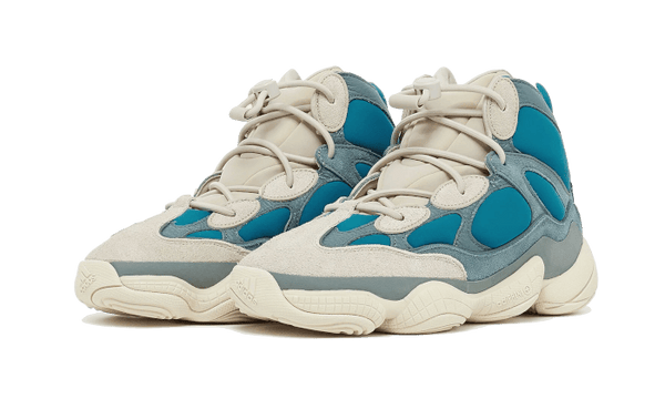 Yeezy 500 High Frosted Blue - Kup oryginalne Yeezy 500 High Frosted Blue - widok z drugiego boku - Sneakersy