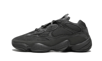 Adidas Yeezy 500 Utility Black czarny-biały - widok główny z boku | Saturaise.com