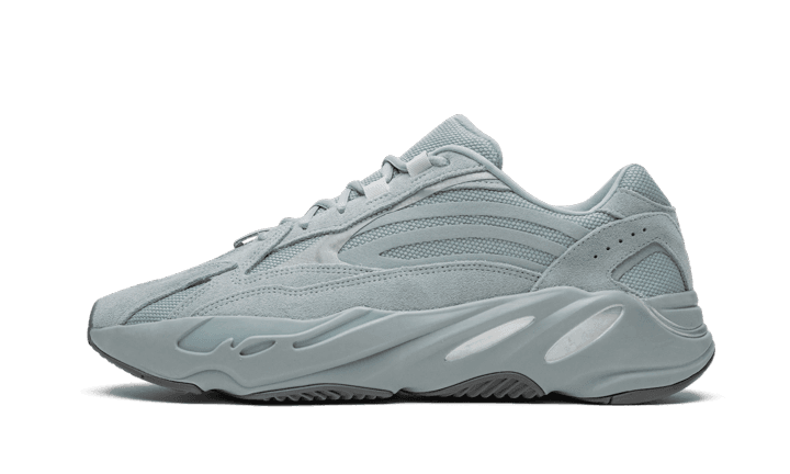 Adidas Yeezy 700 V2 Hospital Blue biały-niebieski - widok główny z boku | Saturaise.com