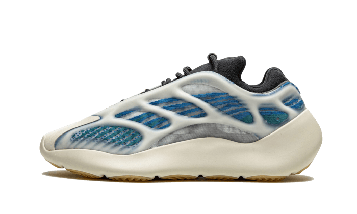 Adidas Yeezy 700 V3 Kyanite niebieski-szary - widok główny z boku | Saturaise.com