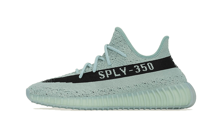 Adidas Yeezy Boost 350 V2 Jade Ash zielony-szary - widok główny z boku | Saturaise.com