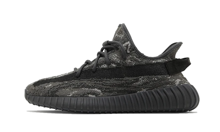 Adidas Yeezy Boost 350 V2 MX Dark Sea Salt czarny-biały - widok główny z boku | Saturaise.com