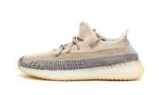 Adidas Yeezy Boost 350 V2 Ash Pearl biały-brązowy - widok główny z boku | Saturaise.com