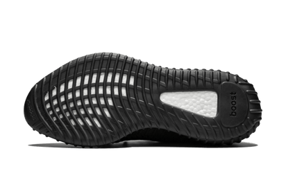 100% Oryginalne Yeezy Boost 350 V2 Black (Non-Reflective) - widok z tyłu - 1645.00 PLN